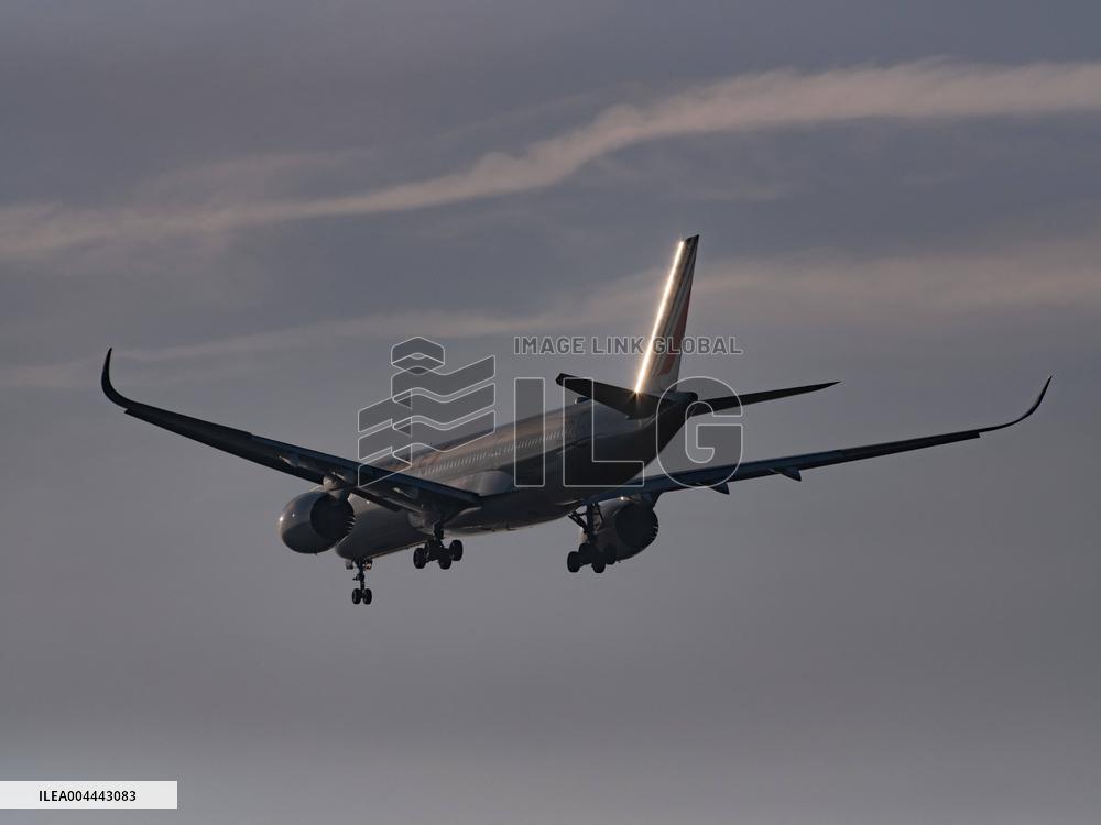 Roissy Charles De Gaulle Plane Illustrations - France