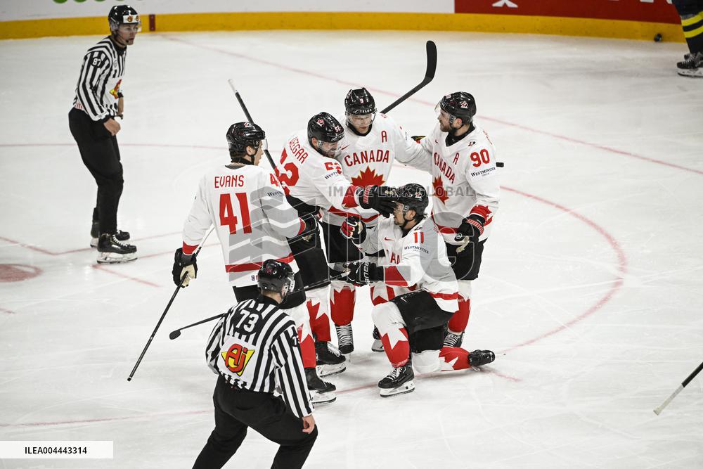 ICE HOCKEY WC SWEDEN-CANADA