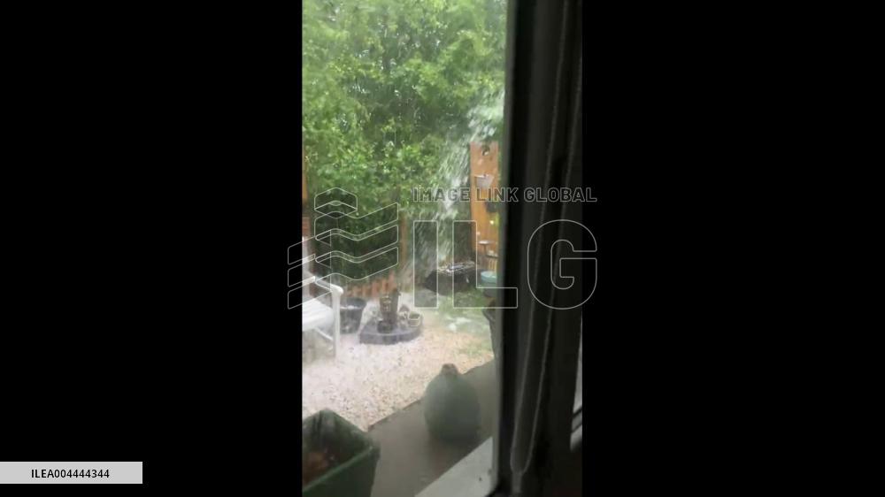 France: Thunderstorms Bring Large Hail to Occitanie 8