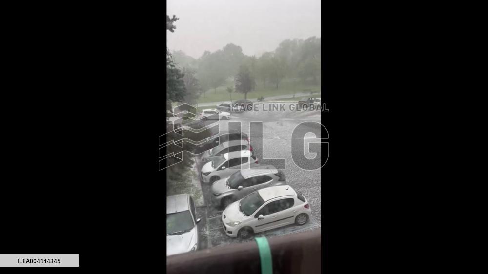 France: Thunderstorms Bring Large Hail to Occitanie 7
