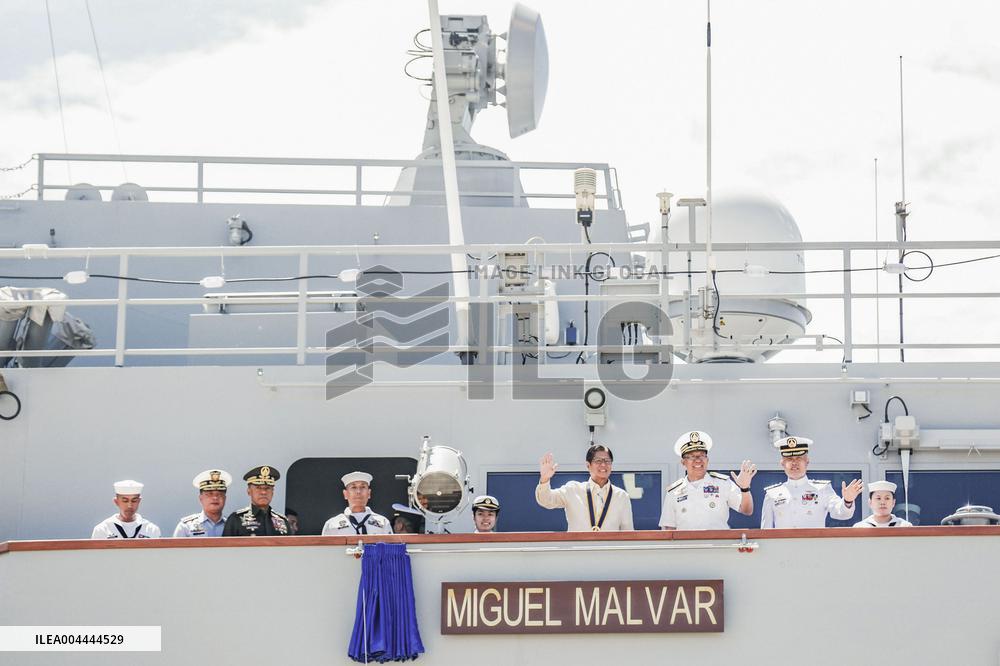 Philippine President Marcos Jr. visits Subic naval base