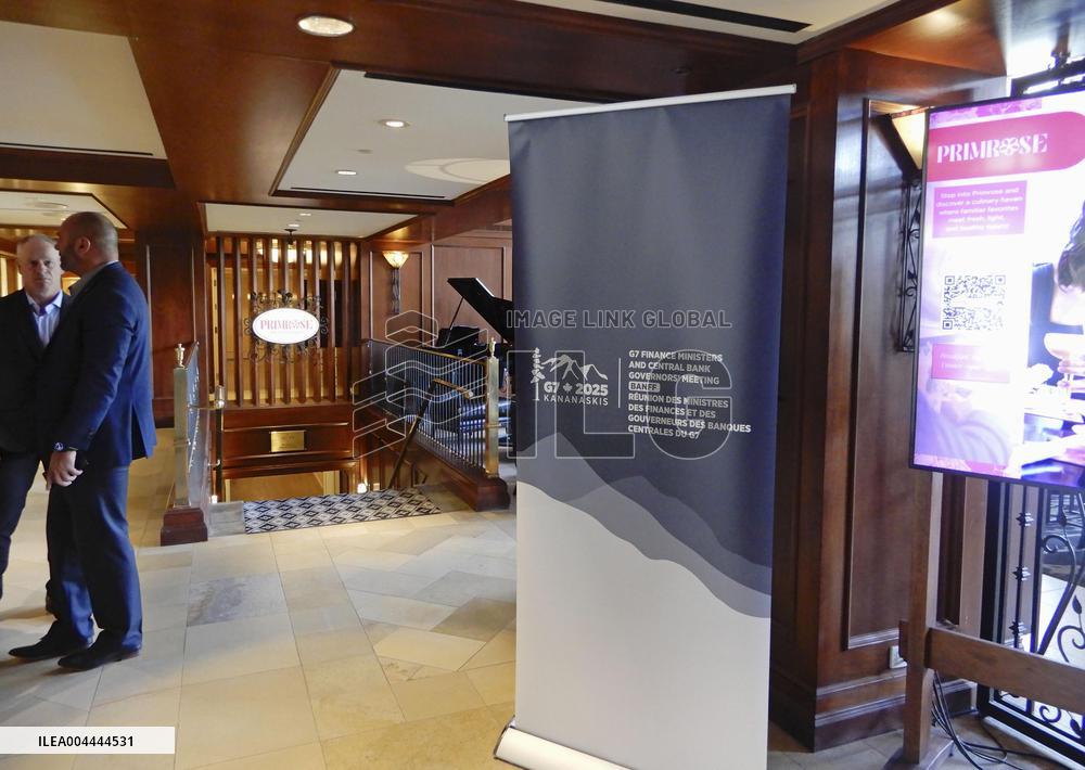 G7 finance chiefs' meeting in Canada