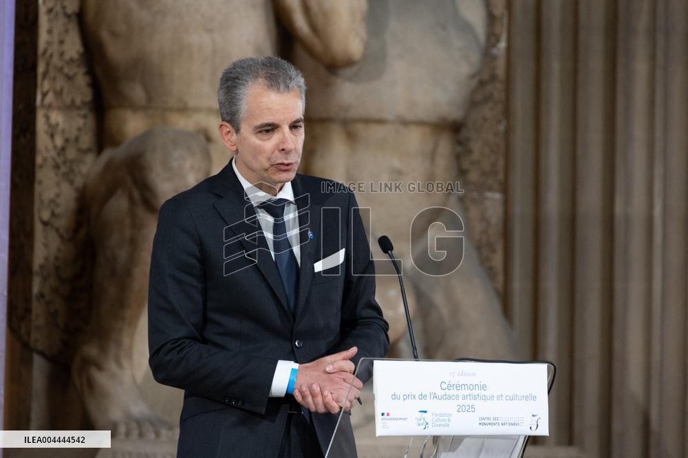 2025 Artistic and Cultural Audacity Award Ceremony