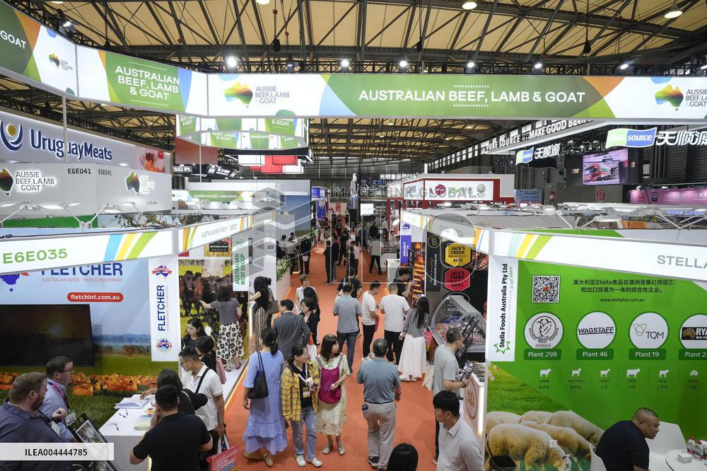 Food fair in Shanghai