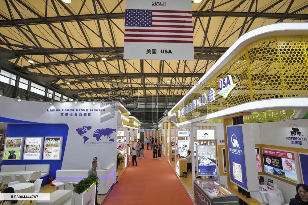 Food fair in Shanghai