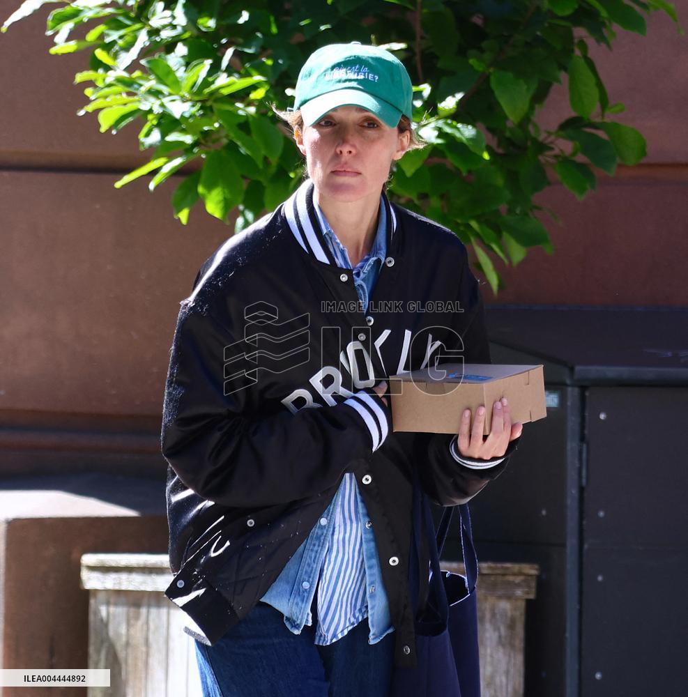 Rose Byrne Walks On The Street - NYC
