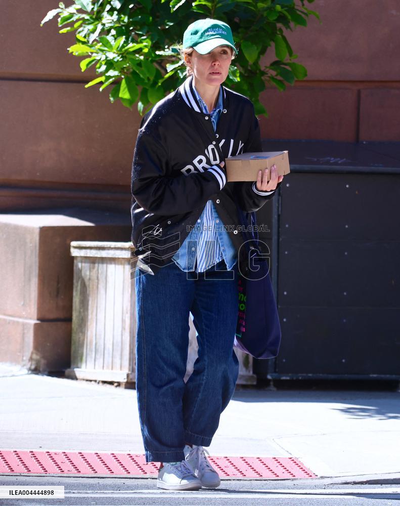 Rose Byrne Walks On The Street - NYC