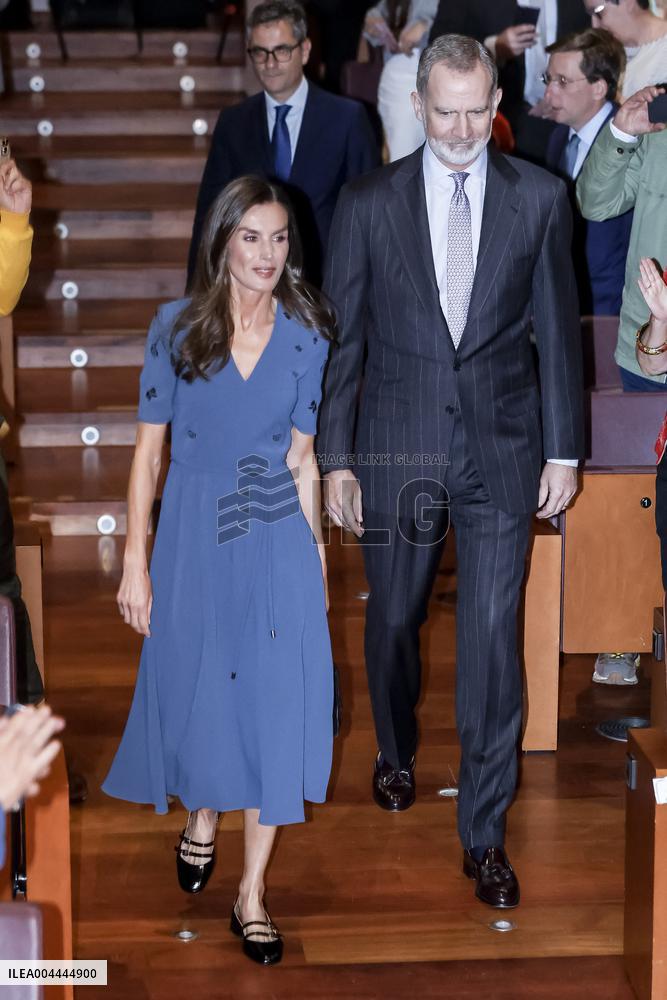 Royals At APM Journalism Awards - Madrid