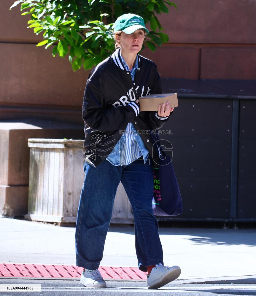 Rose Byrne Walks On The Street - NYC