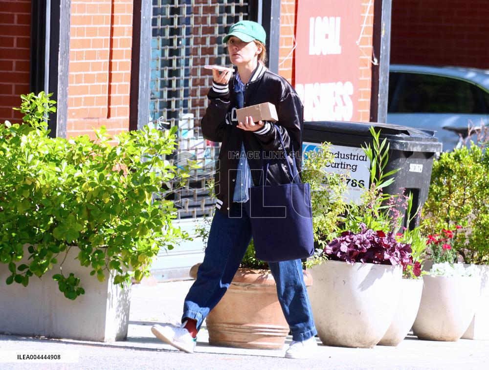 Rose Byrne Walks On The Street - NYC