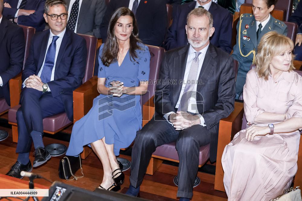 Royals At APM Journalism Awards - Madrid