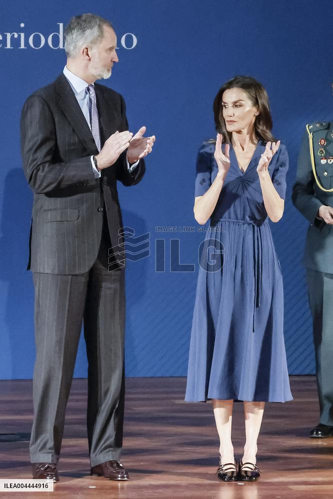 Royals At APM Journalism Awards - Madrid