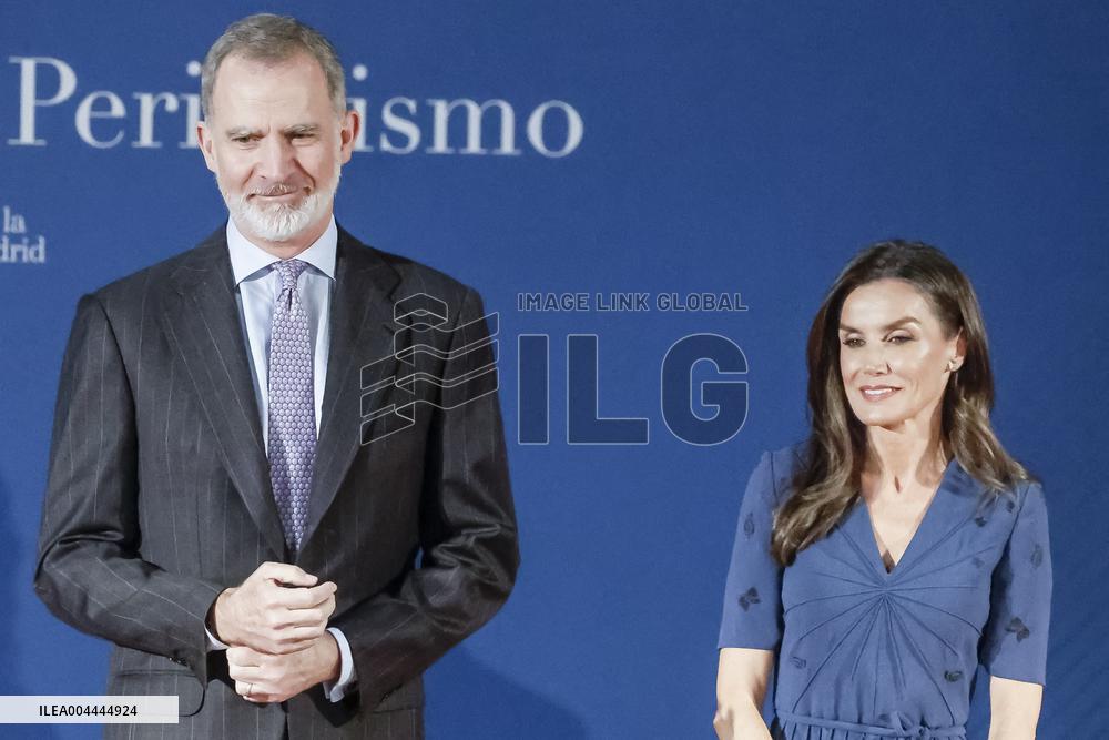 Royals At APM Journalism Awards - Madrid