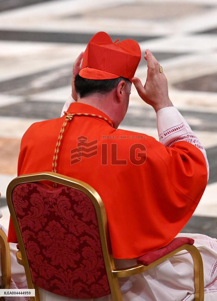 Pope Leo XIV Visits St. Paul Basilica - Rom