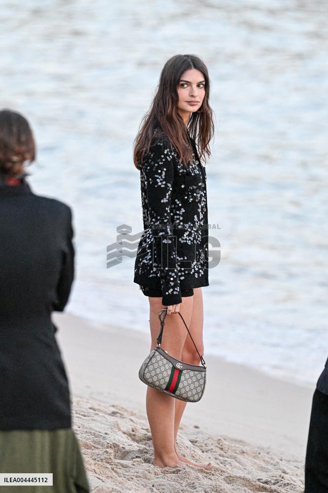 Cannes - Emily Ratajkowski Beach Photoshoot