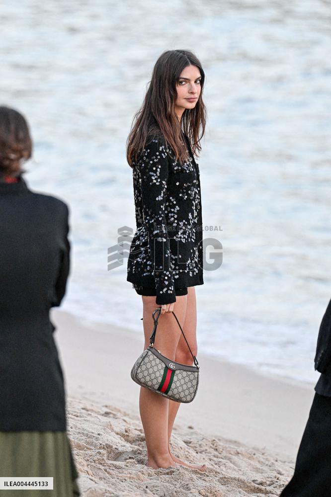 Cannes - Emily Ratajkowski Beach Photoshoot