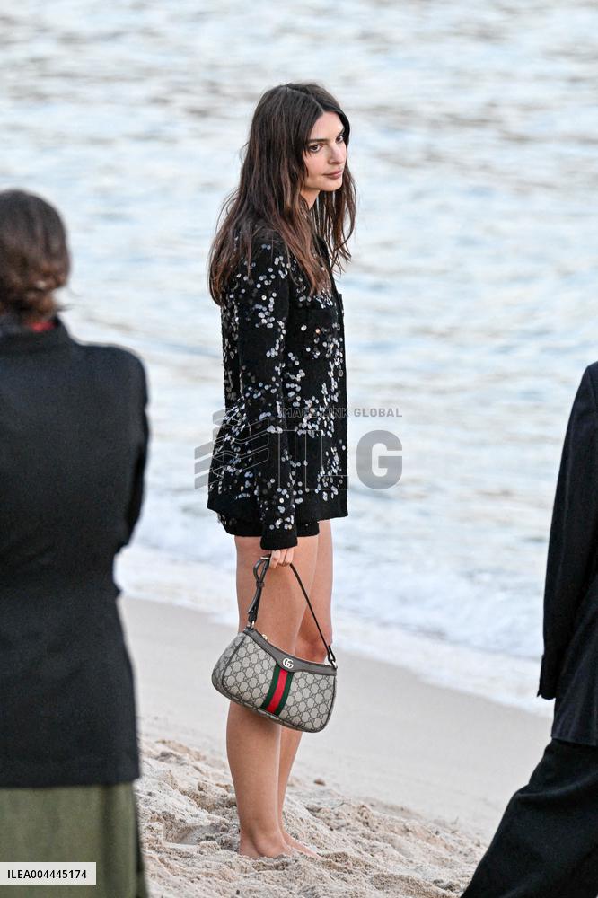 Cannes - Emily Ratajkowski Beach Photoshoot