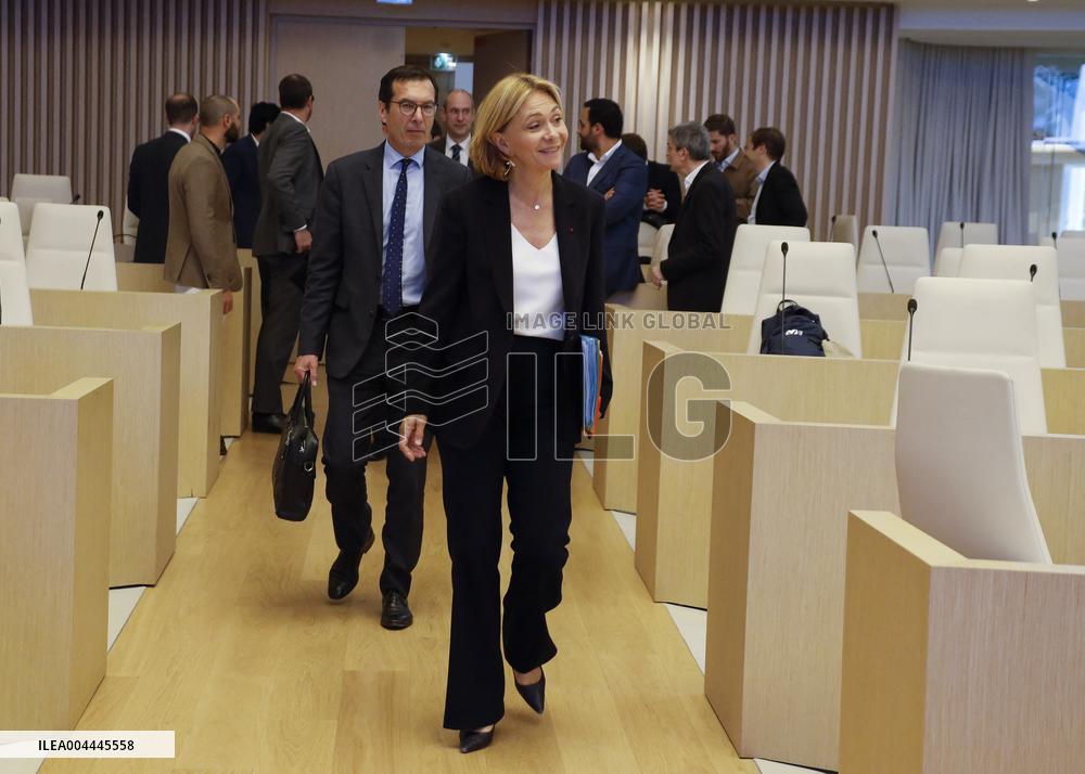 Hearing Of RATP and SNCF Operators At The Ile-De-France Regional Council