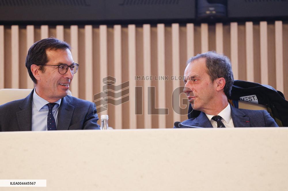 Hearing Of RATP and SNCF Operators At The Ile-De-France Regional Council