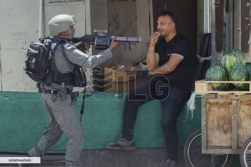 Israeli Forces Raid Refugee Camp - Nablus