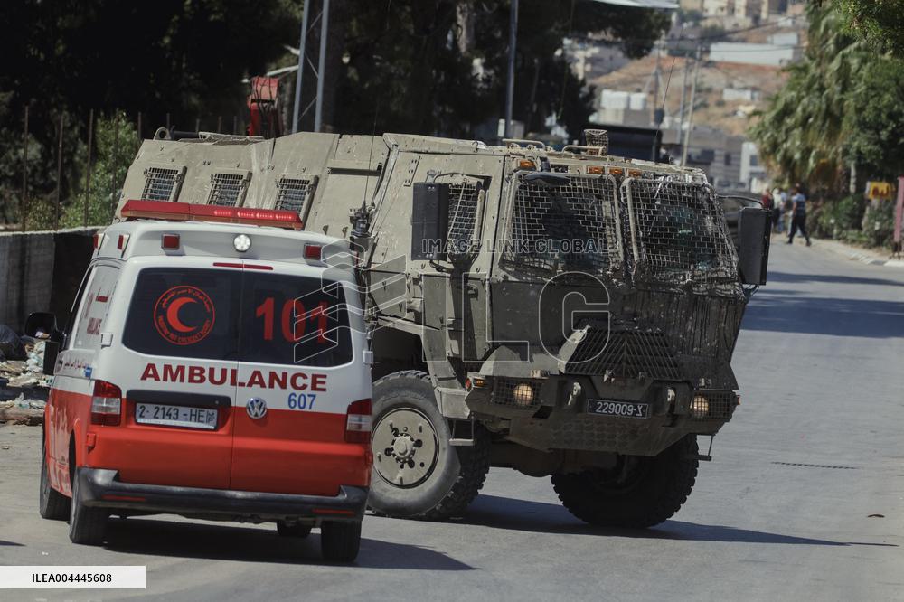 Israeli Forces Raid Refugee Camp - Nablus