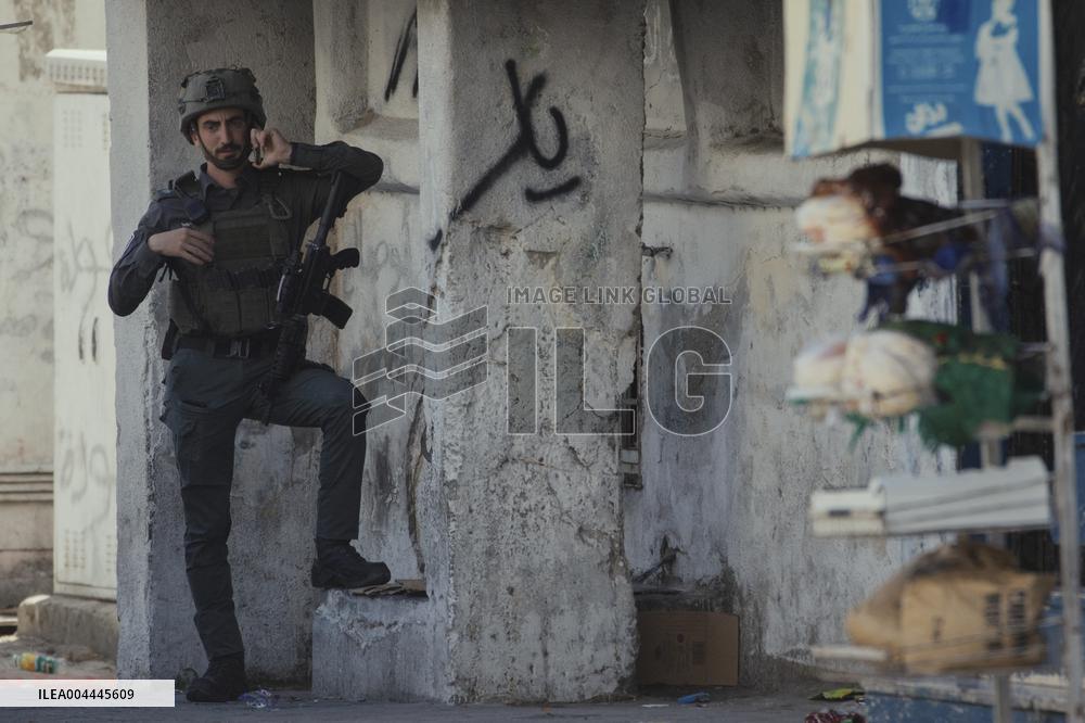 Israeli Forces Raid Refugee Camp - Nablus