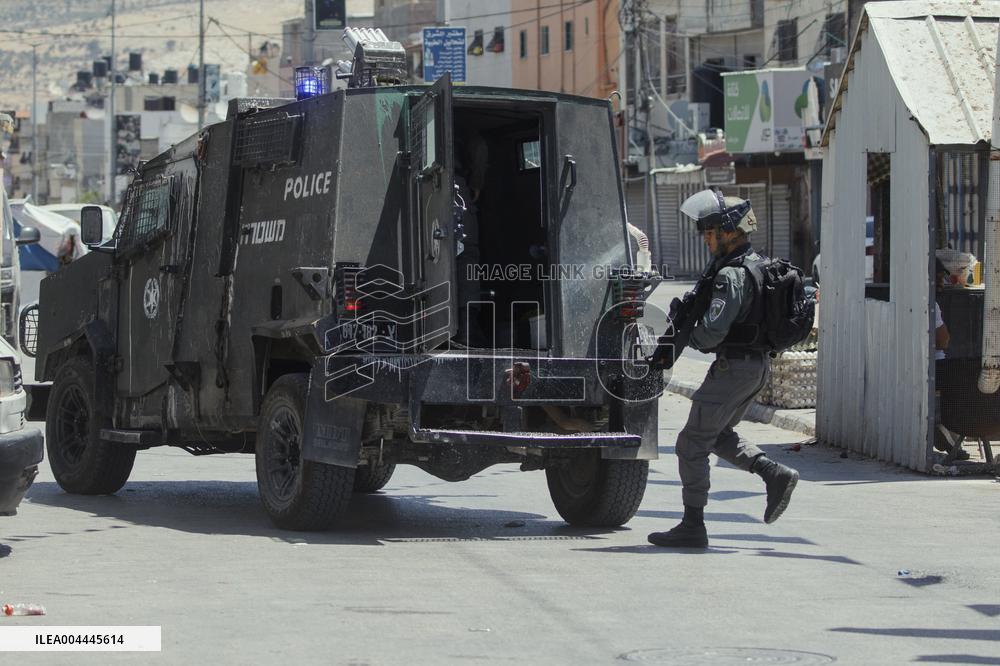 Israeli Forces Raid Refugee Camp - Nablus