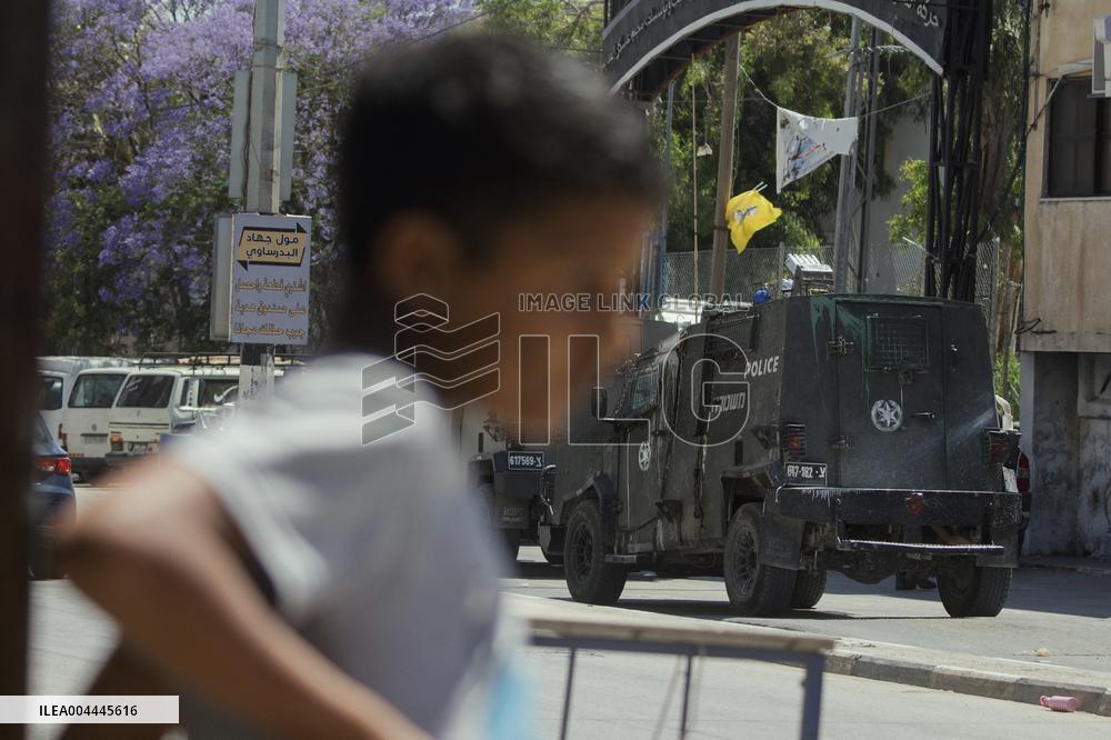 Israeli Forces Raid Refugee Camp - Nablus