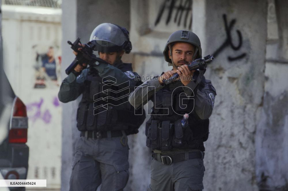 Israeli Forces Raid Refugee Camp - Nablus