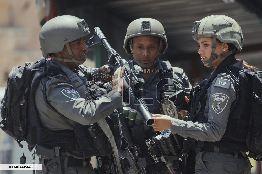 Israeli Forces Raid Refugee Camp - Nablus