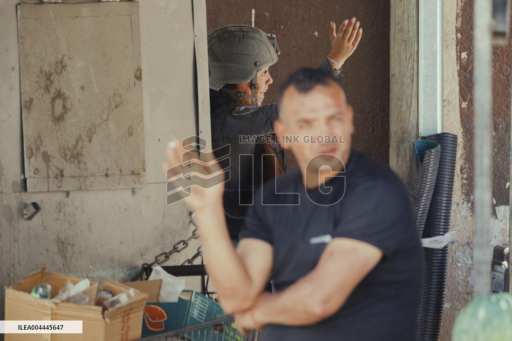 Israeli Forces Raid Refugee Camp - Nablus