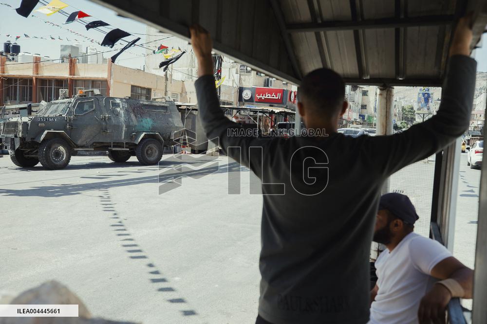 Israeli Forces Raid Refugee Camp - Nablus