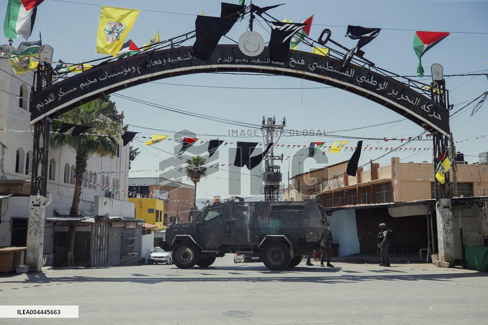 Israeli Forces Raid Refugee Camp - Nablus