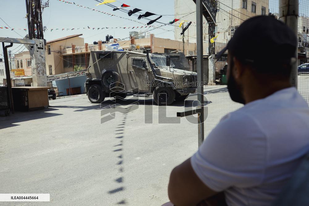 Israeli Forces Raid Refugee Camp - Nablus