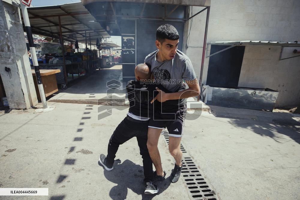 Israeli Forces Raid Refugee Camp - Nablus