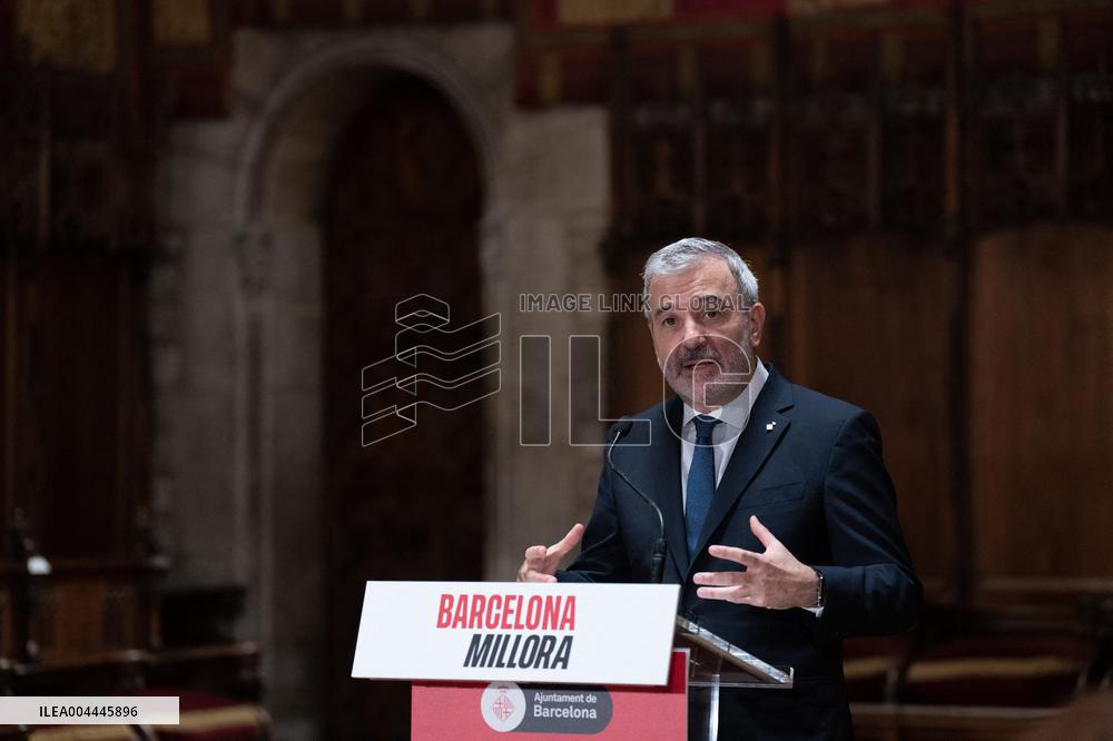 Barcelona Mayor Jaume Collboni Reviews Two Years in Office - Barcelona