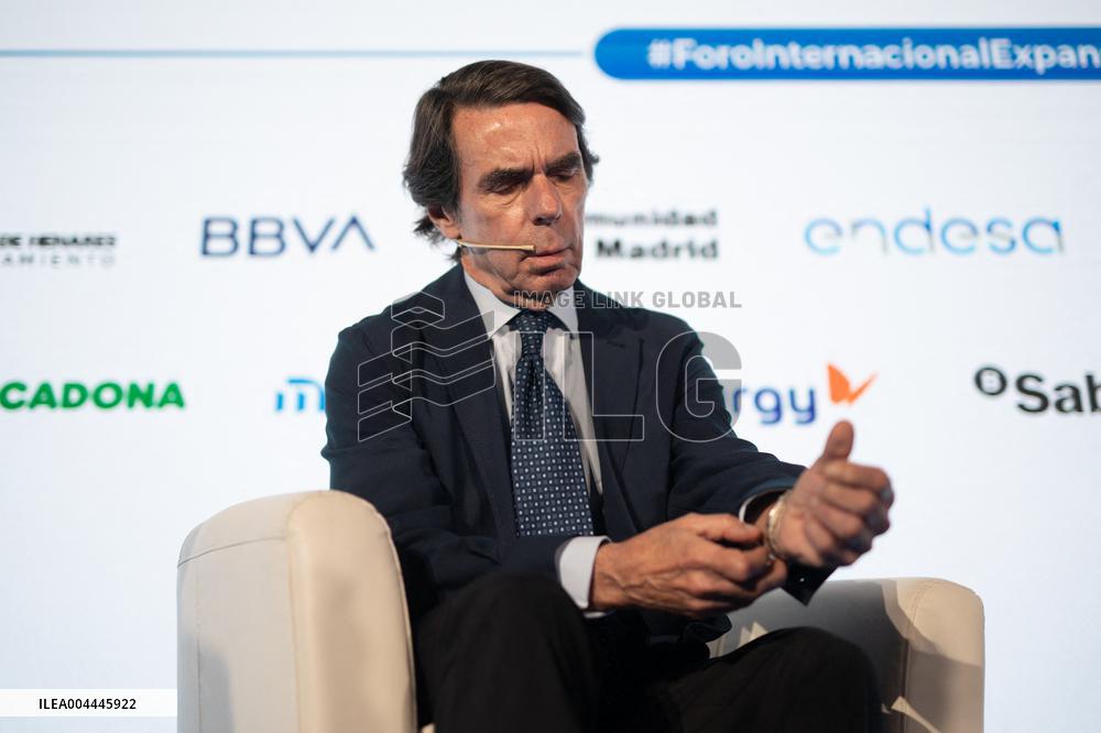 Former Prime Minister Jose María Aznar at 6th International Expansion Forum - Spain
