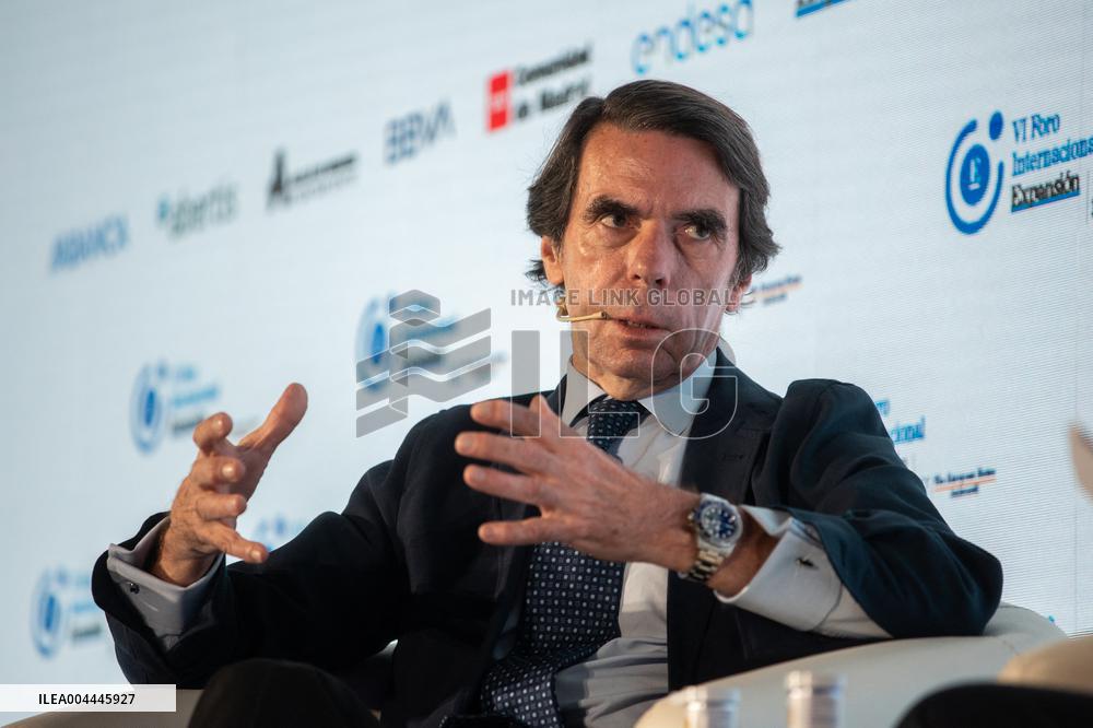 Former Prime Minister Jose María Aznar at 6th International Expansion Forum - Spain