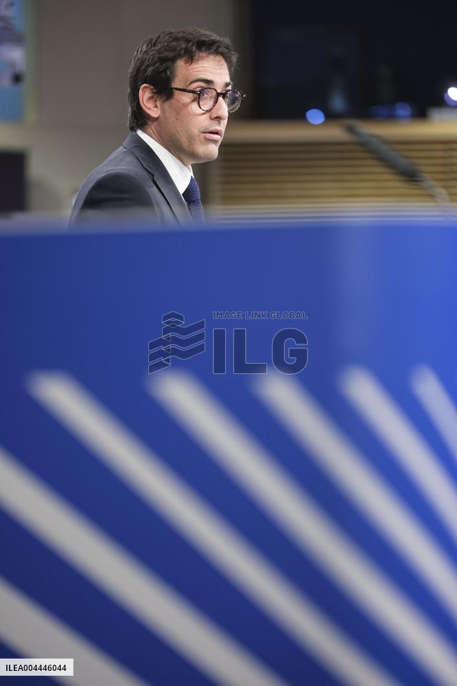 Commissioner For Industry SMEs And The Single Market Press Conference - Brussels