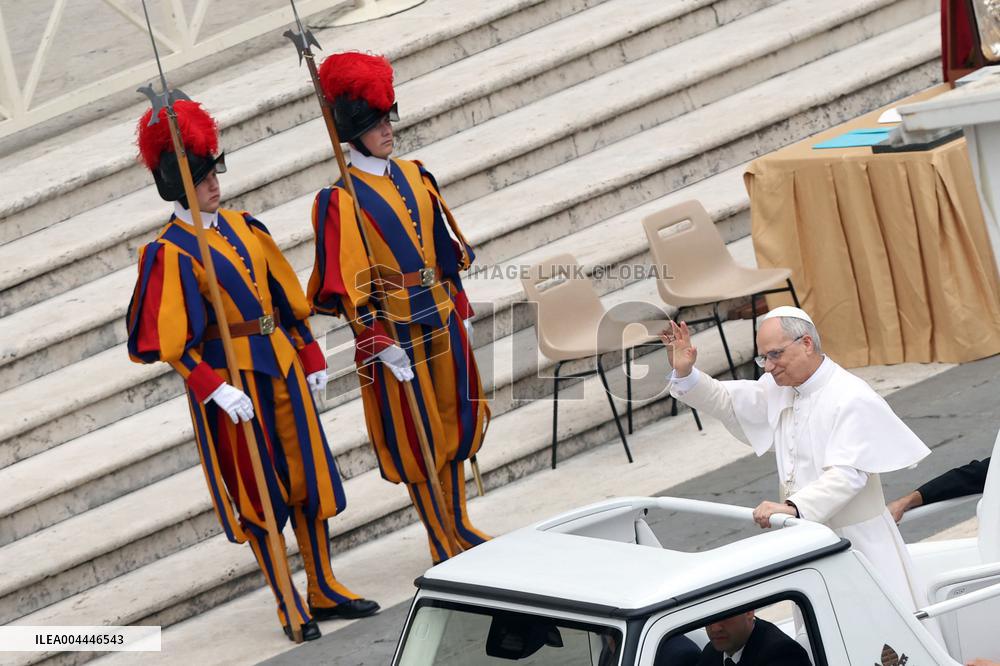 Pope Leo XIV First General Audience - Vatican