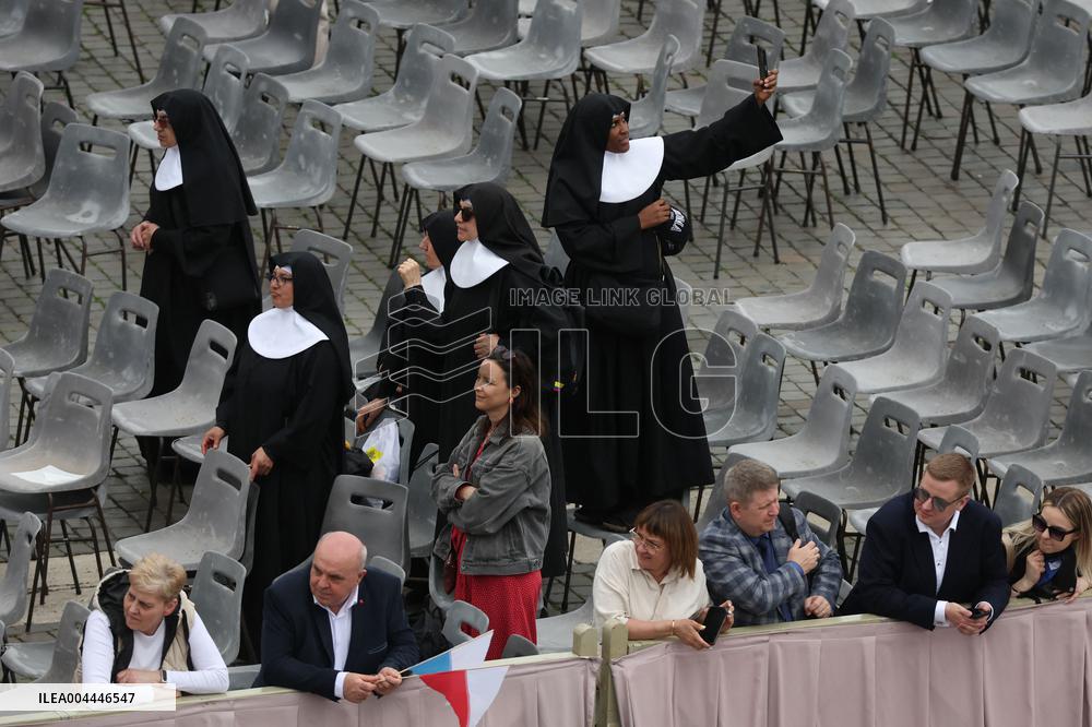 Pope Leo XIV First General Audience - Vatican