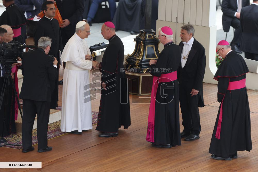 Pope Leo XIV First General Audience - Vatican