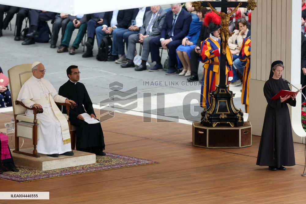 Pope Leo XIV First General Audience - Vatican