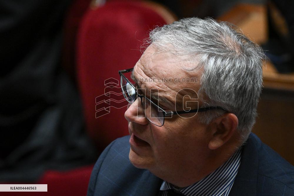 Questions to the government at the National Assembly in Paris FA