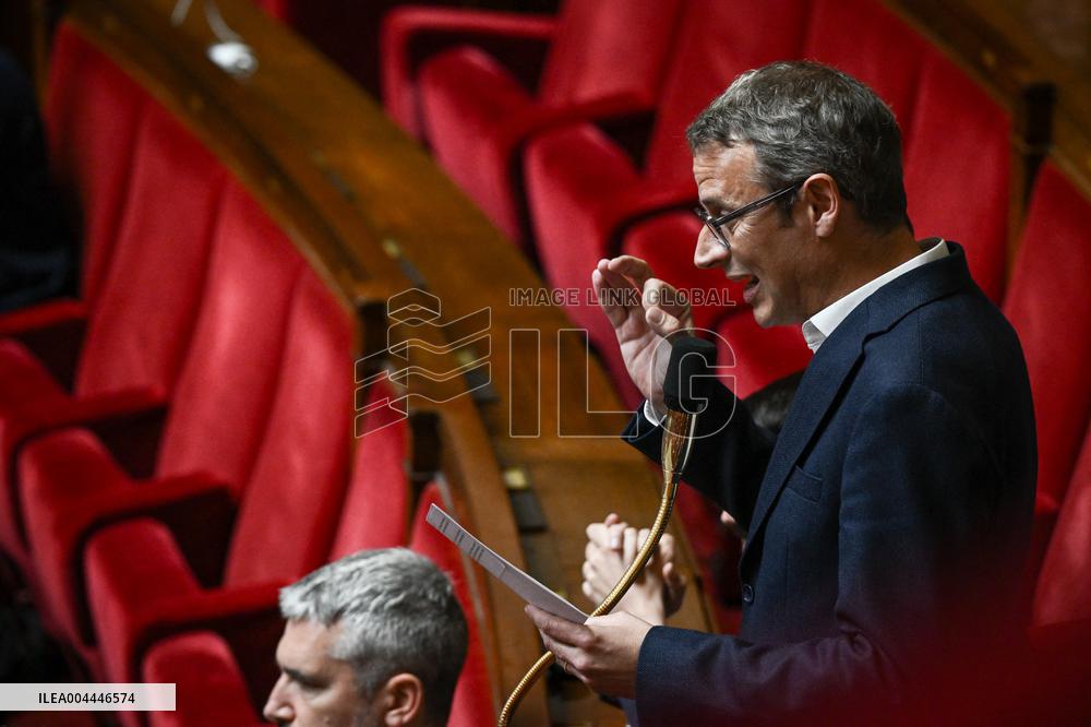 Questions to the government at the National Assembly in Paris FA
