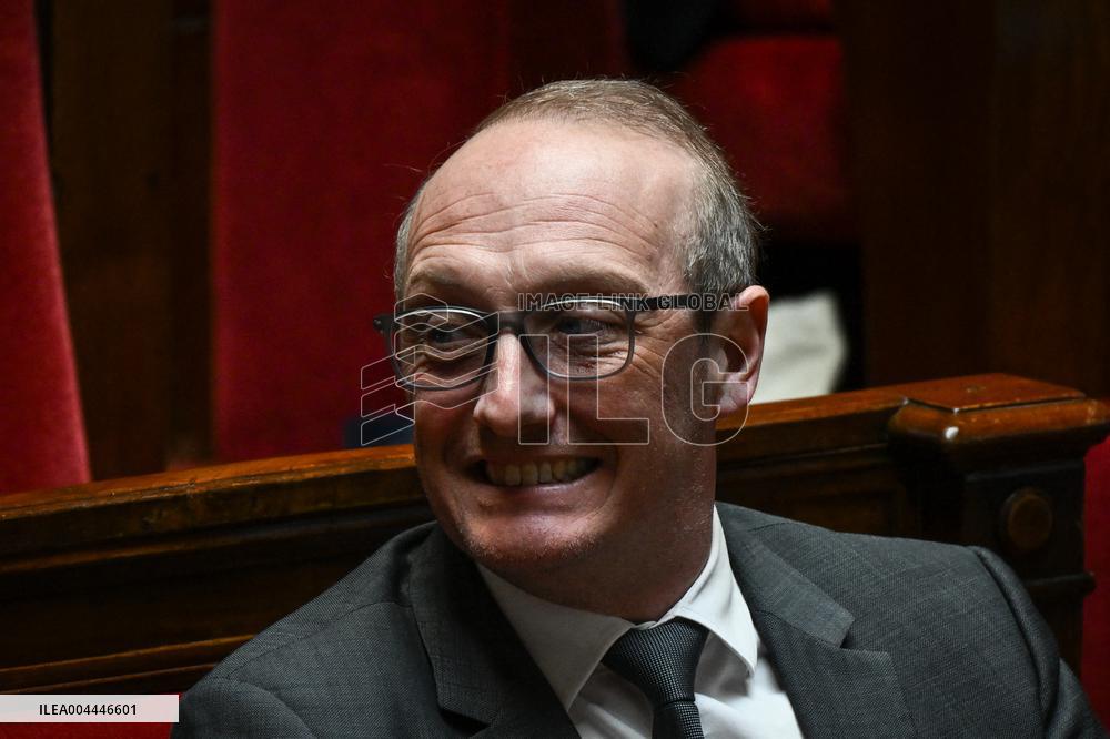 Questions to the government at the National Assembly in Paris FA
