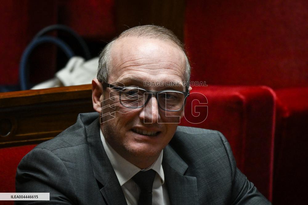 Questions to the government at the National Assembly in Paris FA