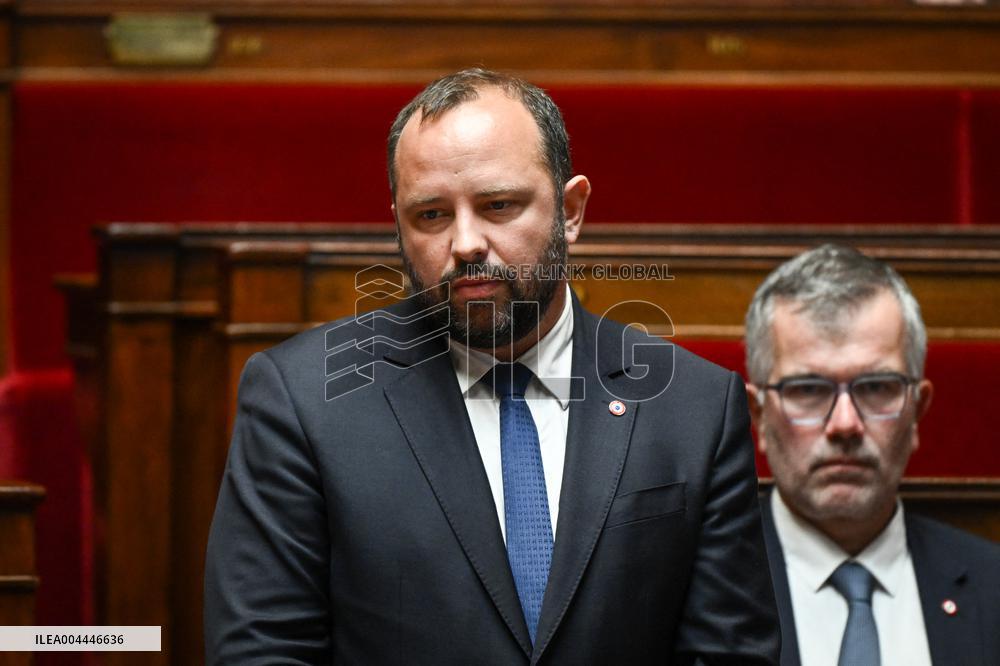 Questions to the government at the National Assembly in Paris FA
