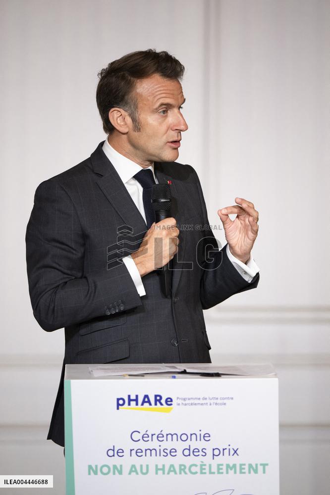 'Non Au Harcelement' Awards Ceremony - Paris