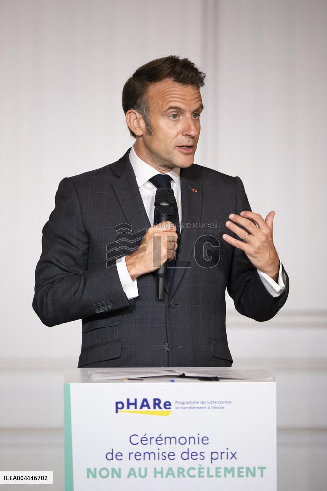 'Non Au Harcelement' Awards Ceremony - Paris